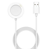 Magnetinis įkroviklis, skirtas „Xiaomi Watch 5“ ir USB įkrovimo laidas, skirtas „Xiaomi Watch S4“. balta