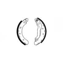 Būgninių stabdžių kaladėlių komplektas TEXTAR 91046100