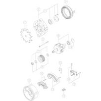 Generatorius MAHLE ORIGINAL MG 607