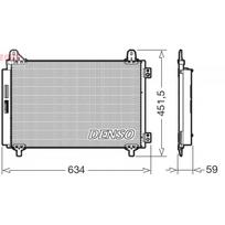 Oro kondicionieriaus kondensatorius DENSO DCN21034