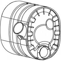 Vidurinis duslintuvas DINEX 80393