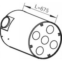 Vidurinis duslintuvas DINEX 80401