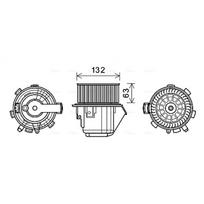 Salono ventiliatorius AVA Clever Choice CN8298