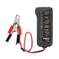 Automobilinio akumuliatoriaus testeris NEO TOOLS 11986
