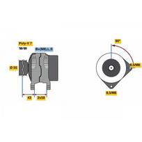 Generatorius BOSCH 0 986 081 220