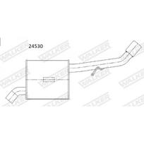 Galinis duslintuvas WALKER 24530