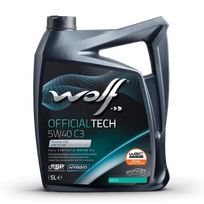 Variklio alyva WOLF OFFICIALTECH 5W40 C3 5L