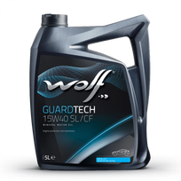 Variklio alyva WOLF GUARDTECH 15W40 SL/CF 5L
