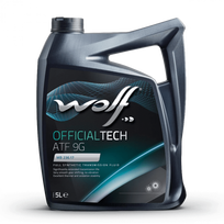 Automatinės pavarų dėžės alyva WOLF OFFICIALTECH ATF 9G 5L