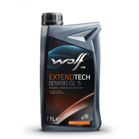 Transmisinė alyva WOLF EXTENDTECH 80W90 GL 5 1L