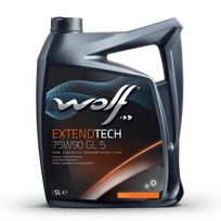 Transmisinė alyva WOLF EXTENDTECH 75W90 GL 5 5L