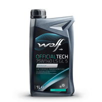 Transmisinė alyva WOLF OFFICIALTECH 75W140 LS GL 5 1L