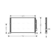 Oro kondicionieriaus kondensatorius AVA Clever Choice FD5302