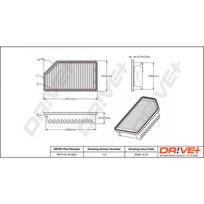 Oro filtras Dr!ve+ DP1110.10.0521