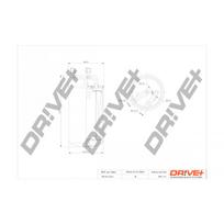 Kuro filtras Dr!ve+ DP1110.13.0111