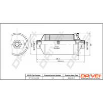 Kuro filtras Dr!ve+ DP1110.13.0185