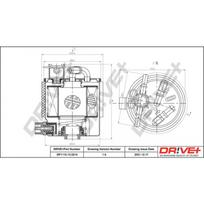 Kuro filtras Dr!ve+ DP1110.13.0214