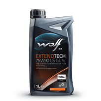Transmisinė alyva WOLF EXTENDTECH 75W90 LS GL 5 1L