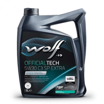 Variklio alyva WOLF OFFICIALTECH 5W30 C3 SP EXTRA 5L