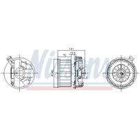 Salono ventiliatorius NISSENS 87619