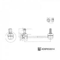 Šarnyro stabilizatorius BLUE PRINT ADBP850014