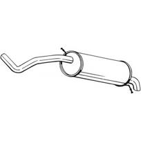 Galinis duslintuvas BOSAL 227-055