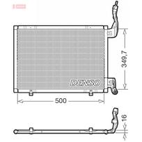 Oro kondicionieriaus kondensatorius DENSO DCN10064