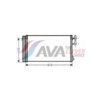 Oro kondicionieriaus kondensatorius AVA Clever Choice BWA5296D