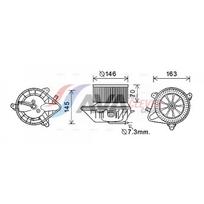 Salono ventiliatorius AVA Clever Choice CN8292