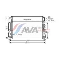 Oro kondicionieriaus kondensatorius AVA Clever Choice CRA5124D