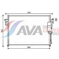 Oro kondicionieriaus kondensatorius AVA Clever Choice DN5404D