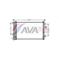 Oro kondicionieriaus kondensatorius AVA Clever Choice FT5328D