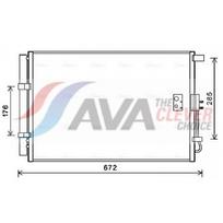Oro kondicionieriaus kondensatorius AVA Clever Choice KA5229D