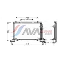 Oro kondicionieriaus kondensatorius AVA Clever Choice MS5222