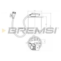 Kuro filtras BREMSI FE0383