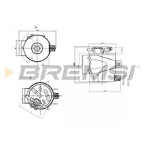 Kuro filtras BREMSI FE1313