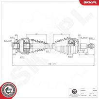 Pusašis ESEN SKV 40SKV080