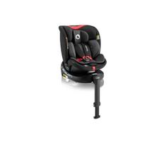 Lionelo - Pasukama automobilinė kėdutė su baze NAVY i-Size 40-150 cm juoda/raudona