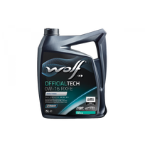 Variklio alyva WOLF OFFICIALTECH 0W16 RXFE 5L