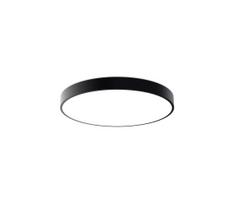 LED2 - LED lubų šviestuvas MONO SLIM LED, 60 W, 230 V, 3000 K / 4000 K, skersmuo 60 cm, juodas