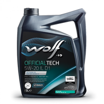 Variklio alyva WOLF OFFICIALTECH 5W20 ILD1 5L