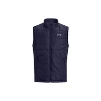 Under Armour Vienspalvė liemenė su stovinčia apykakle ir užtrauktuku kišenėje Vyriškos liemenės Jūros mėlyna 1378497-410 XL