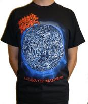 Morbid Angel  Altars Of Madness  albumo viršelio marškinėliai - NAUJI OFICIALŪS Unisex marškinėliai XXXL