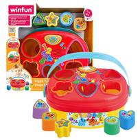 Formų rūšiuoklis - kibirėlis su garsais kūdikiui „Giggle 'N Learn", WinFun