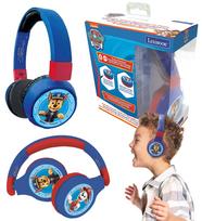 Vaikiškos ausinės su Bluetooth ryšiu ir laidiniu prijungimu „Paw Patrol”