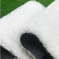 Baltas dirbtinės vejos takelis lauko Kalėdų dekoracijoms ir mokyklos futbolo aikštelei 2cm Dense Turf [Full Roll]