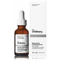 The Ordinary Balancing & Clarifying Serum skaistinantis serumas į dėmes linkusiai veido odai, 30 ml
