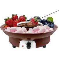 1 Set Chocolate Fondue Set 260ml Melting Pot Electric Chocolate Fondue Set 2 Heat Settings & Easy Clean Idea Kitchen Cook Tools kava