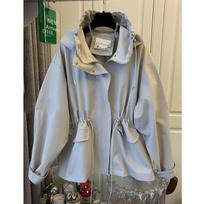 Fashion Korean Loose Windbreaker Coat Female Casual Outerwear Ladies Overcoat Tops Fashion Spring Autumn Women Jacket XS smėlis