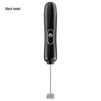 Rechargeable Electric Handheld Milk Frother & Egg Beater black